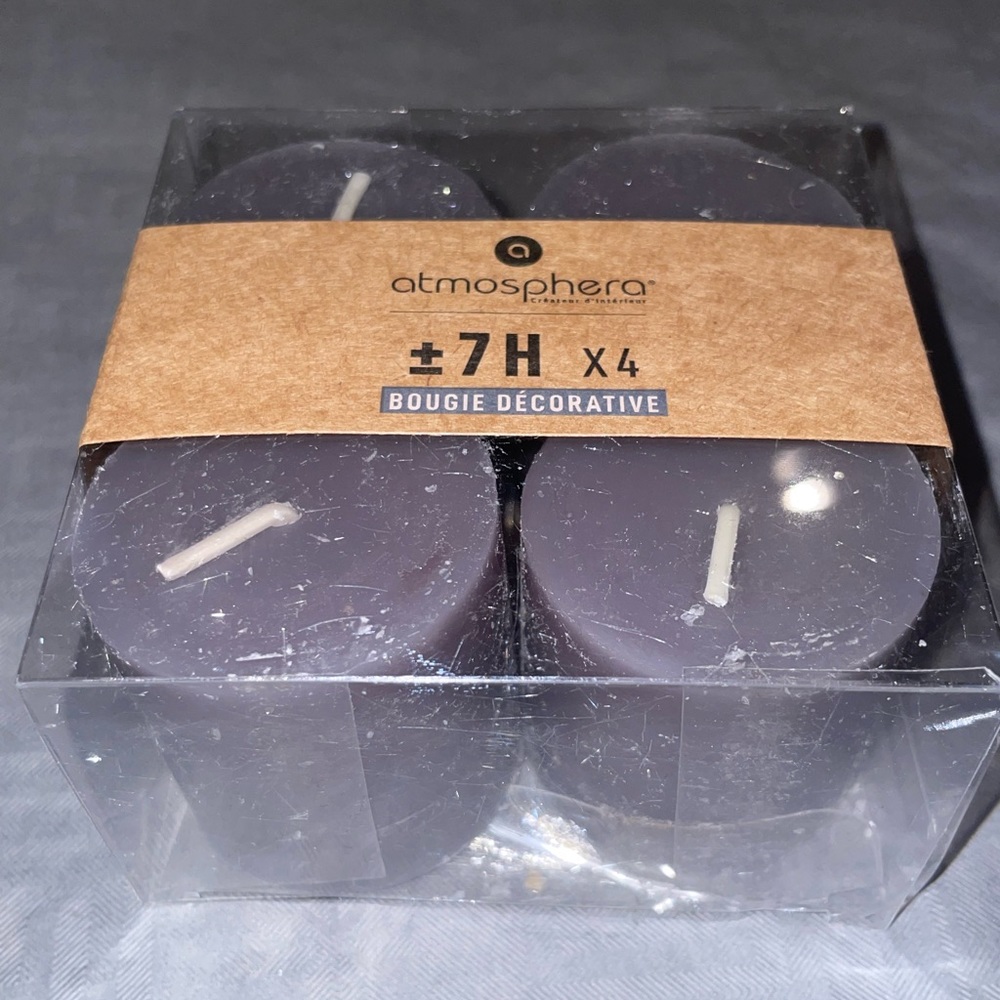 Unscented Candles